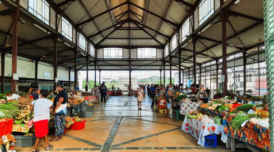 MARCHE COUVERT DU LAMENTIN OFFICE DE TOURISME CENTRE MARTINIQUE